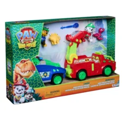 Paw Patrol Movie 3 dinosaur lekebiler 2-pack