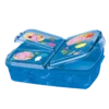 Peppa Gris, Matboks med flere rom, 18x13 cm