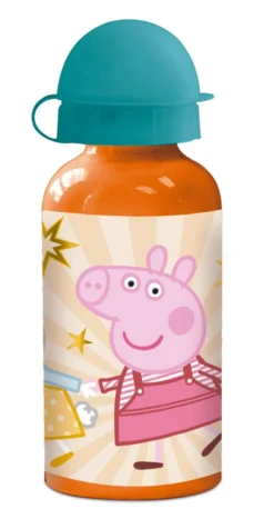 PEPPA PIG water bottle, aluminum 400ml