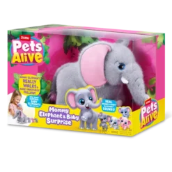 Pets Alive - Mommy & Baby Surprise Mommy Elephant