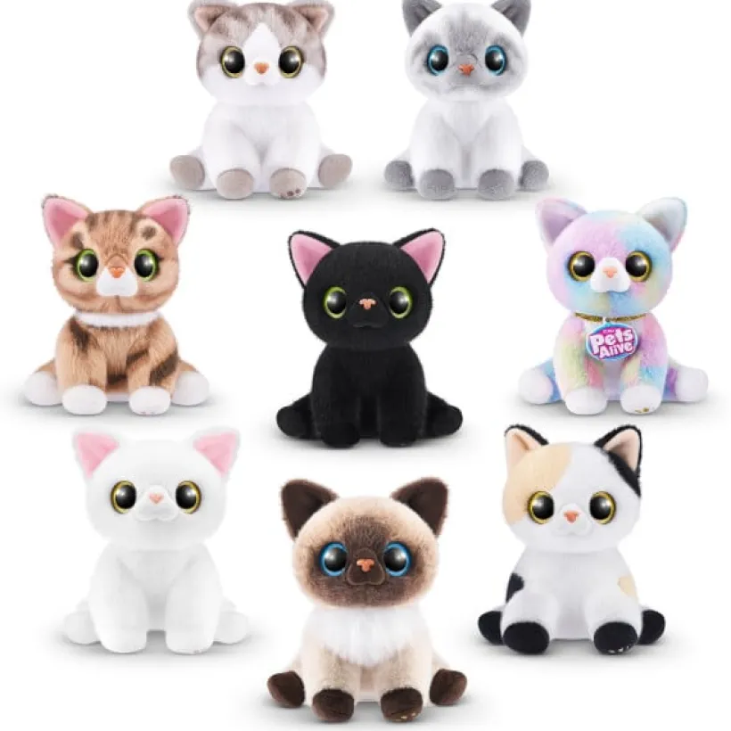 Pets Alive Smitten Kittens Interactive Plush