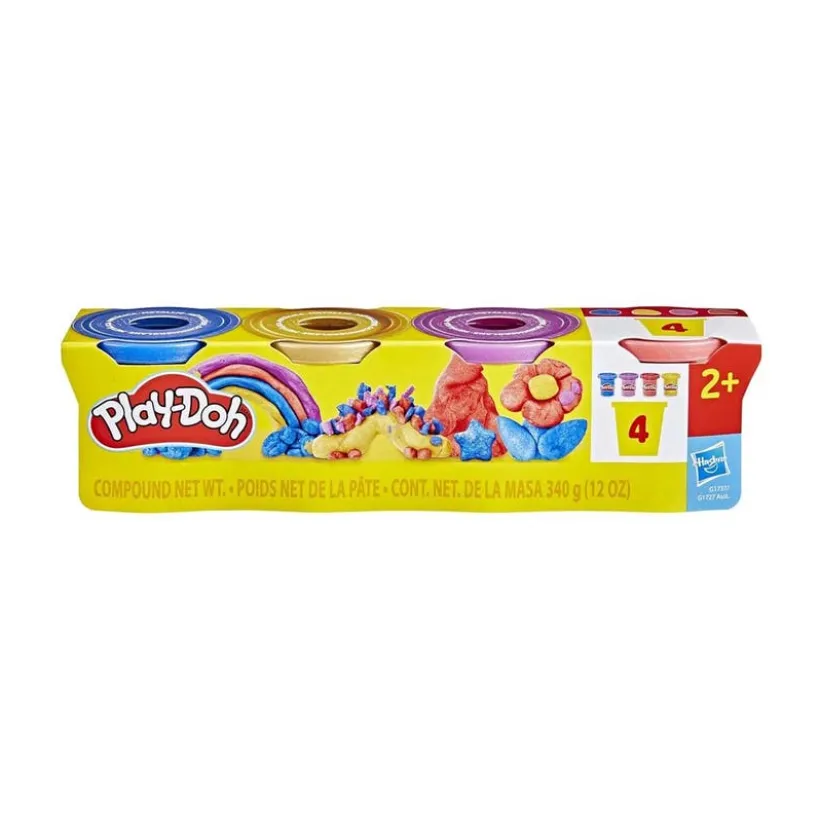 Play-Doh Specialty Compound 4 Pack Metallic