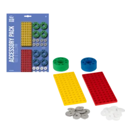 Plus-Plus - Accessory Pack / Red & Yellow