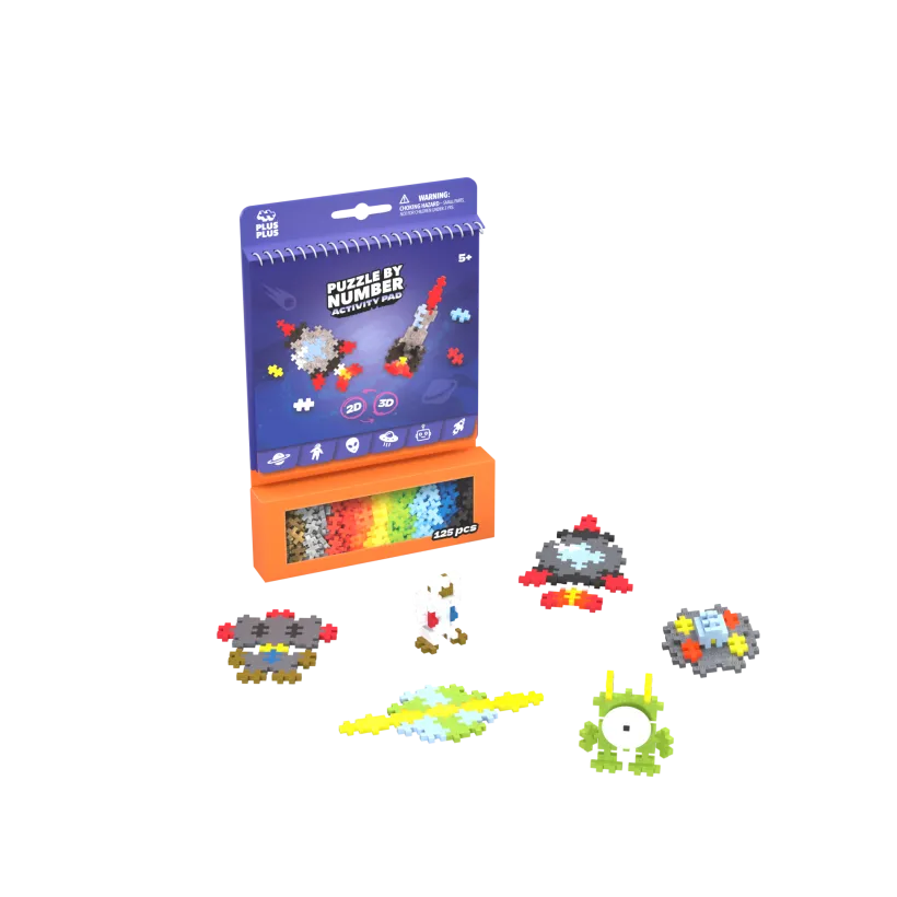 Plus-Plus Activity Pad – Space
