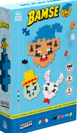 Plus-Plus Bamse, Skalman & Lille Skutt 400 stk