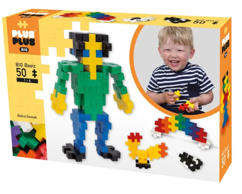Plus-Plus BIG - Basicmix / 50 pcs