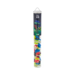 Plus-Plus, Glowmix Tube / 100 stk.