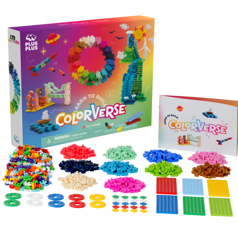 Plus-Plus Learn to build Colorverse Super sett