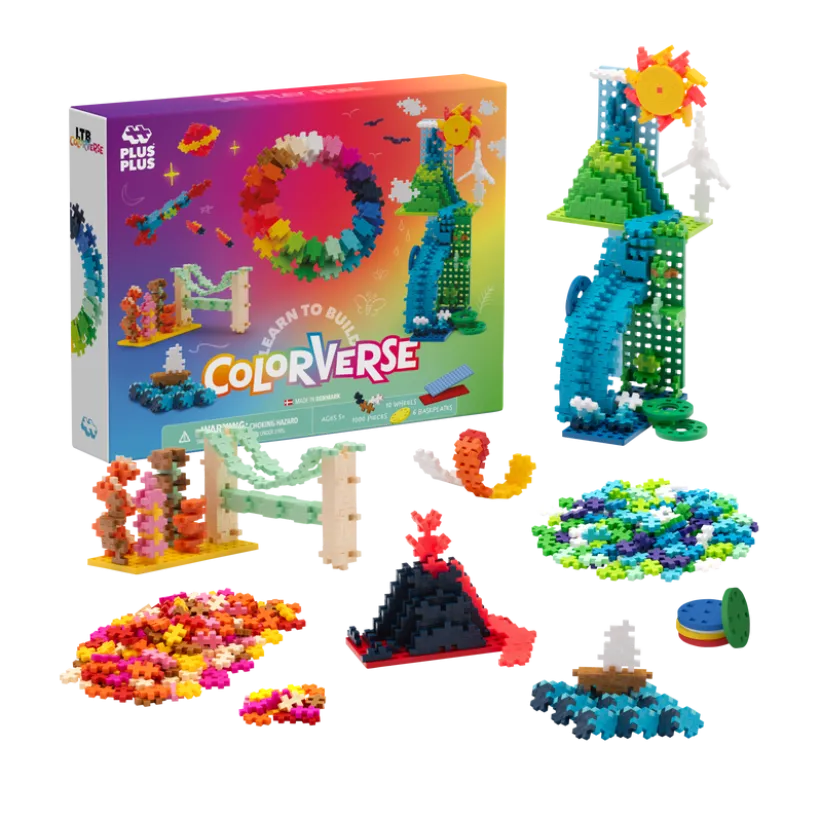 Plus-Plus Learn to build Colorverse Super sett