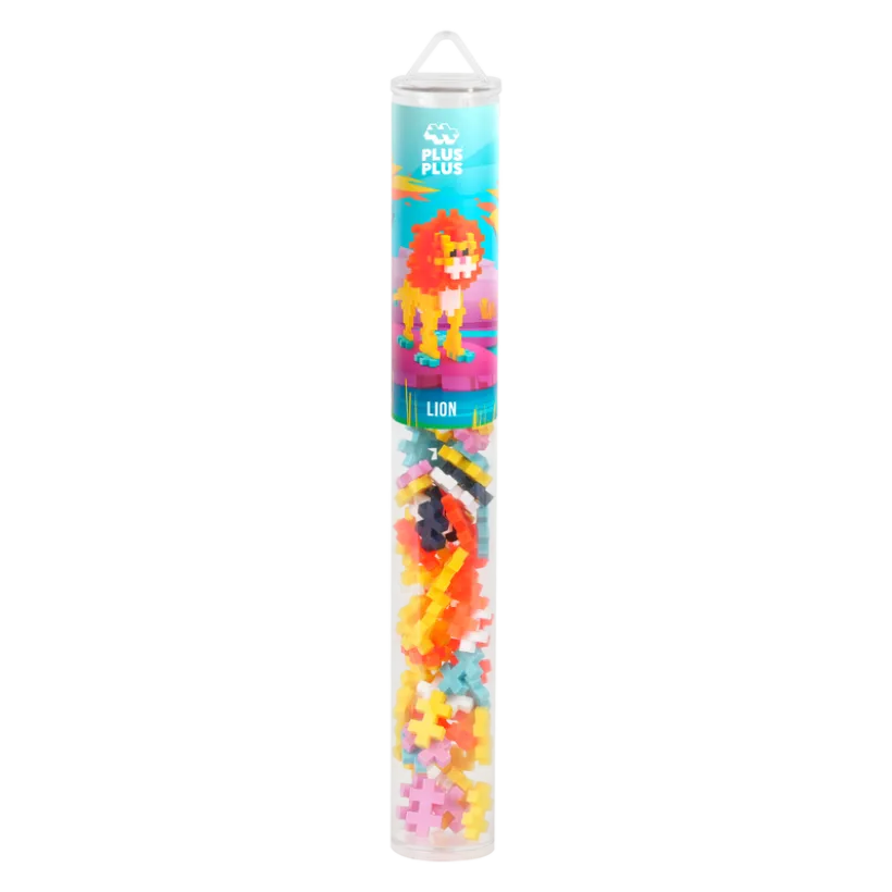 Plus-Plus - Lion / 100 pcs Tube