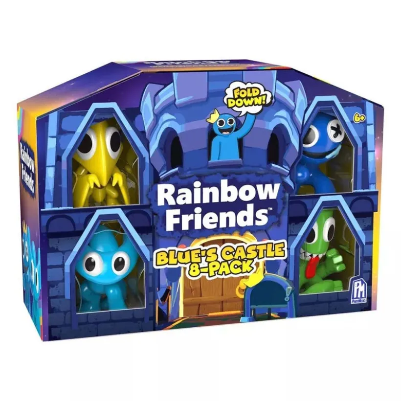 Rainbow Friends, Minifigur 8-pakning, S3, Slottet
