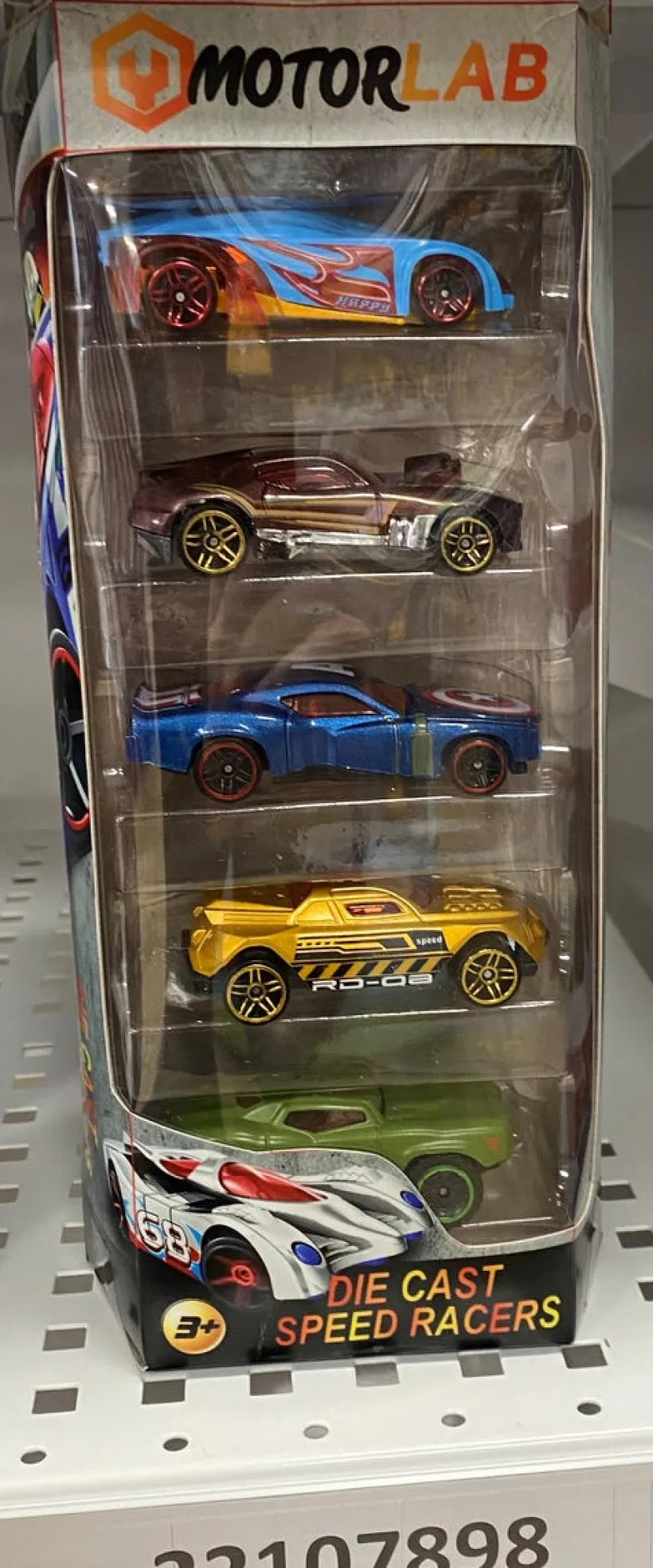 Rapid Speed, Hi Speed biler 5-pakning
