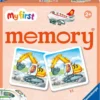 Ravensburger, My First memory® Kjøretøy D/F/I/NL/EN/E