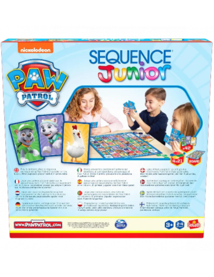 Sequence Junior Paw Patrol Nordic + ENG