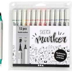 Sketch Marker, standardfarger