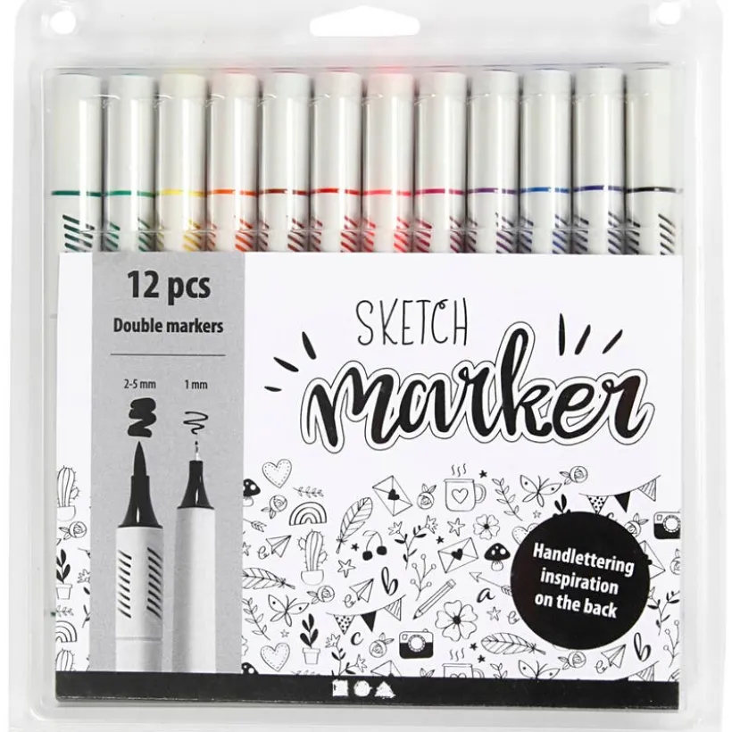 Sketch Marker, standardfarger