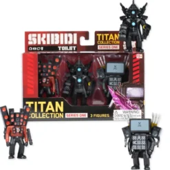 Skibidi Toilet Titan 3-pakning
