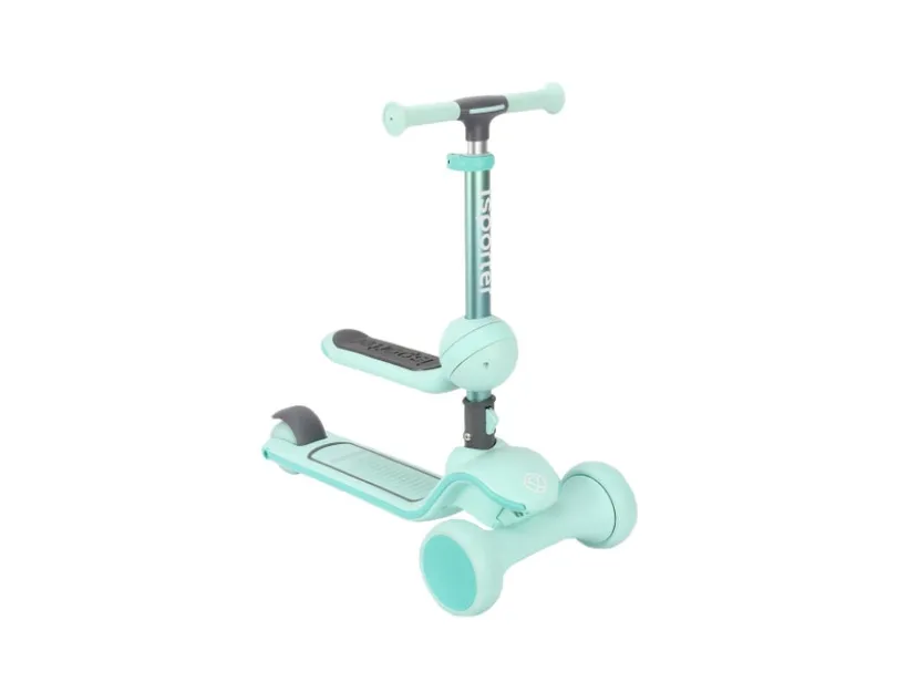 Skills - Scooter med sete grønn