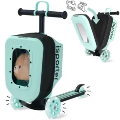 Skills - Scooter med veske grønn