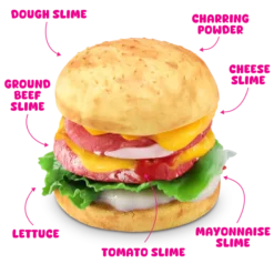 Slime Mart Small Shopping Basket Fast Food