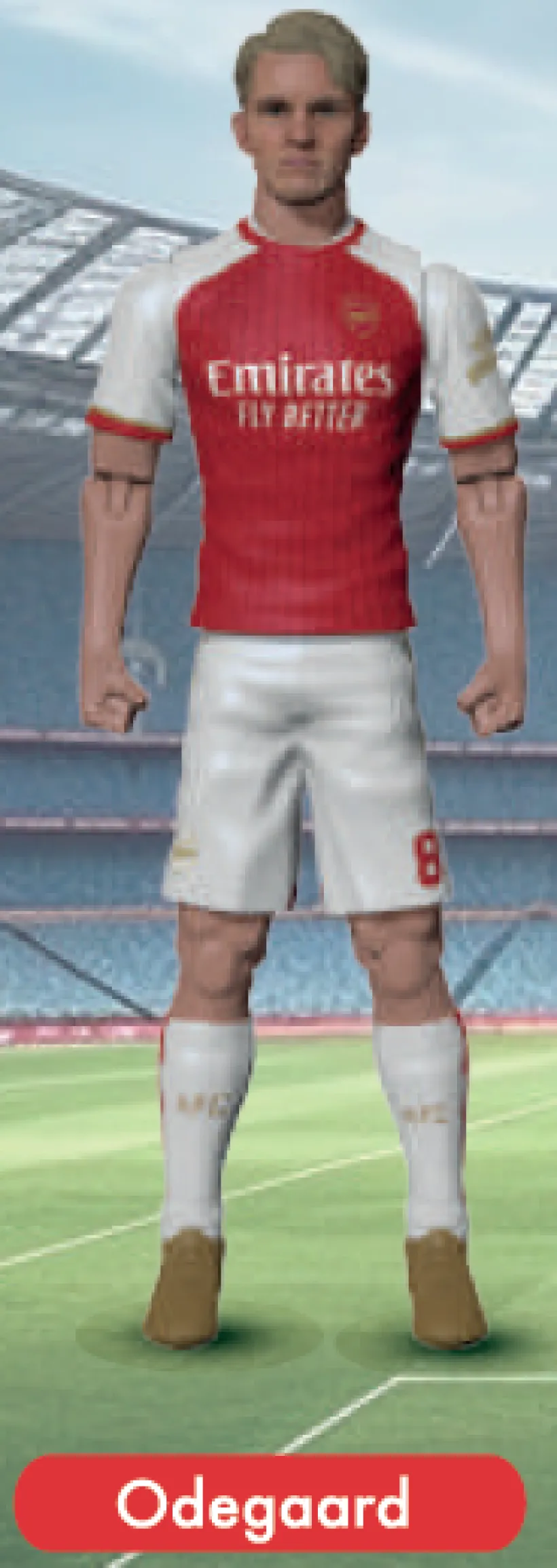 Sockers - Ødegaard - 20 cm Figur