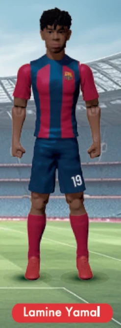 Sockers - Lamine Yamal - 20 cm Figur