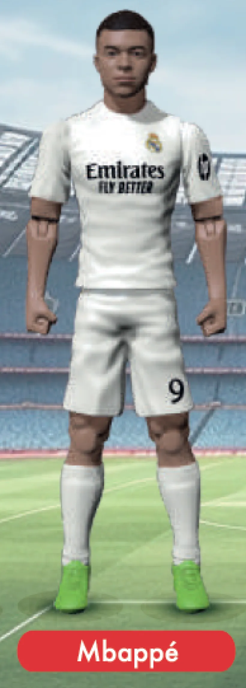 Sockers - Mbappe - 20 cm Figur