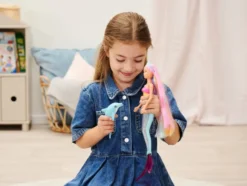 Steffi Love Mermaidizing dukke med lysende hale og delfin
