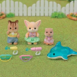 Sylvanian Families - Trillingene ved svømmebassenget