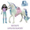 Unicorn Academy Doll & Unicorn V2 -Layla & Glacier