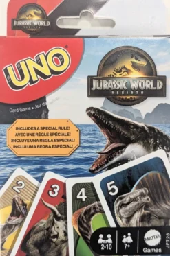 UNO Jurassic World Rebirth