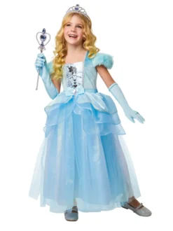 Utkledning - Blå prinsesse 5-6 år