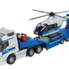 Volvo Lastebil + Airbus Politihelikopter