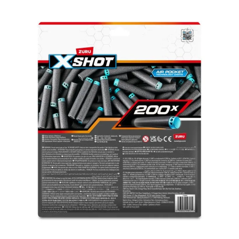 XSHOT Excel 200PK Refill Piler Foliepose