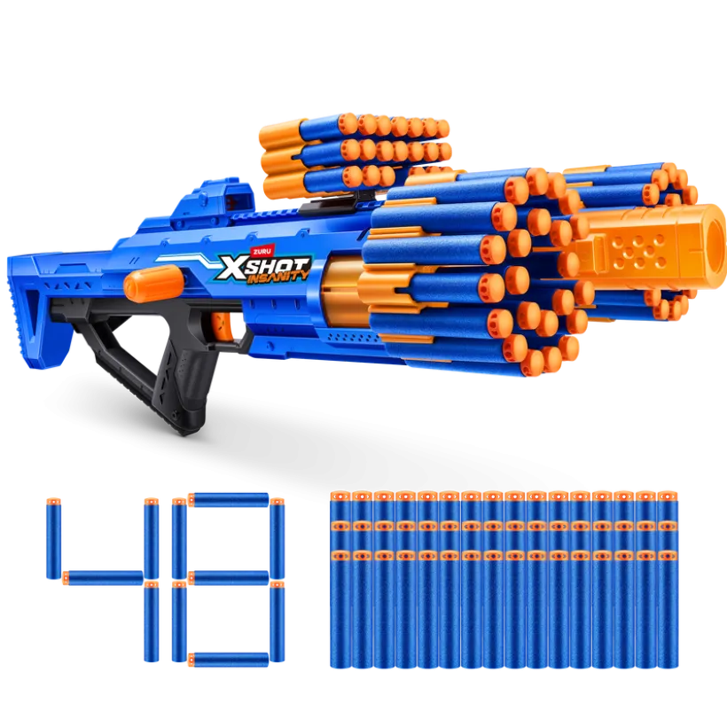 XSHOT Insanity Berzerko 6 skudd (48 piler)