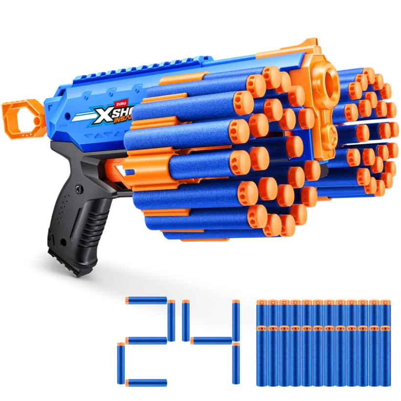 XSHOT Insanity Manic Blaster med 24 piler