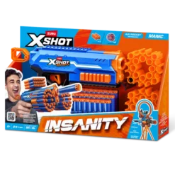 XSHOT Insanity Manic Blaster med 24 piler