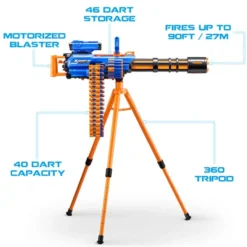 XSHOT Insanity Motorisert Rage Fire Gatling-pistol med stativ