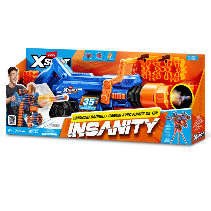XSHOT Insanity Smoke'n'Barrel