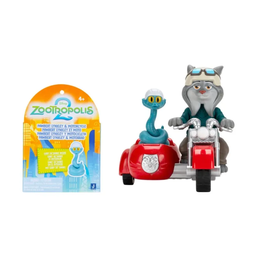 Zootropolis Core Vehicle Pull Back 10 CM Asst.